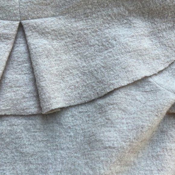 S Anthropologie Sparrow 100 percent Marino Wool darling cardigan sweater EUC tan - Picture 14 of 14